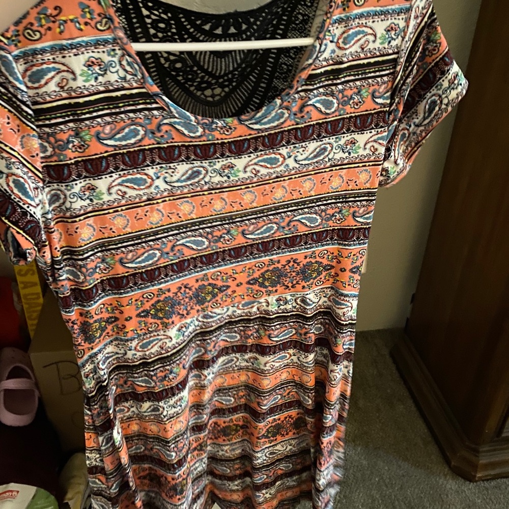 Bobbie Brooks Patterned Dress
